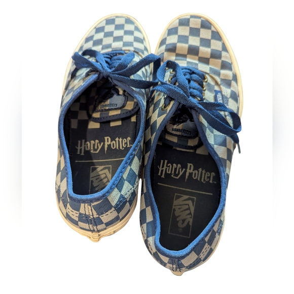VANS Harry Potter Ravenclaw Limited Edition Sneakers Men's 7.5 Women's 9 USED - Picture 2 of 9